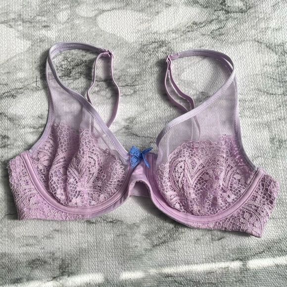 Victoria’s Secret Body by Victoria Unlined Demi Lace Bra Size 34C - Picture 5 of 5